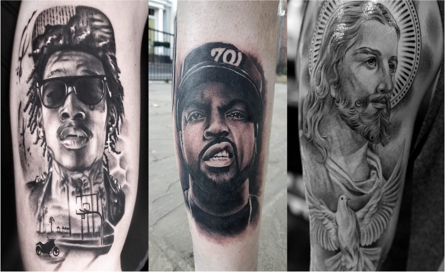 Latest rap tattoo designs Feture
