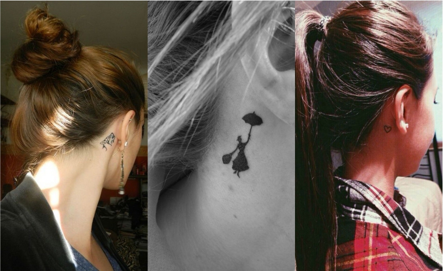 Best tattoo Design Hehind Ear feture